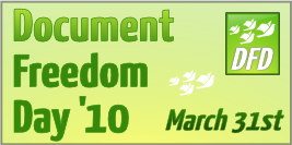 Document Freedom Day March 31, 2010